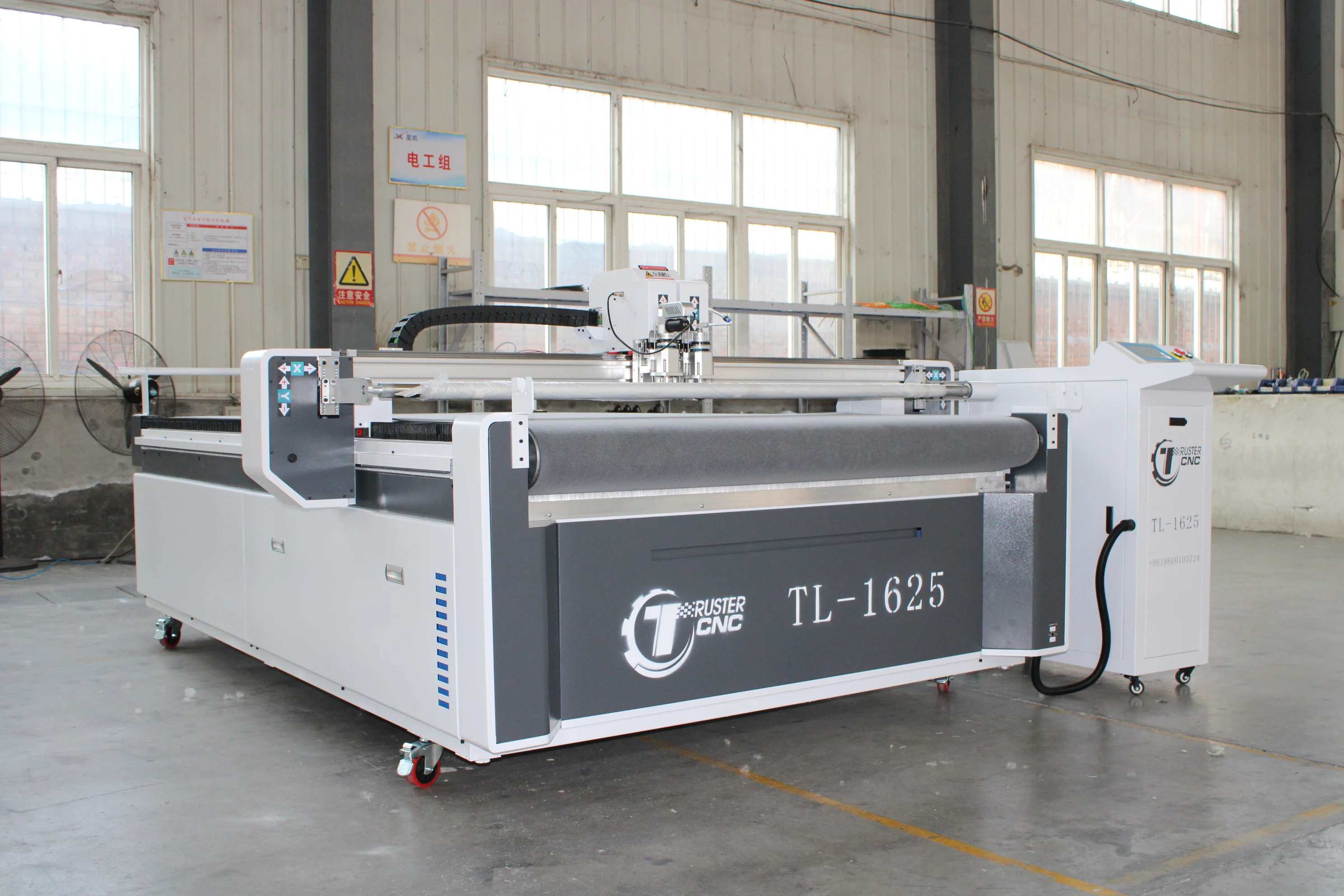 High Quality Oscillating Knife Cutting Machine Paper Cutting Machine with Oscillating Cutting Tool 1625