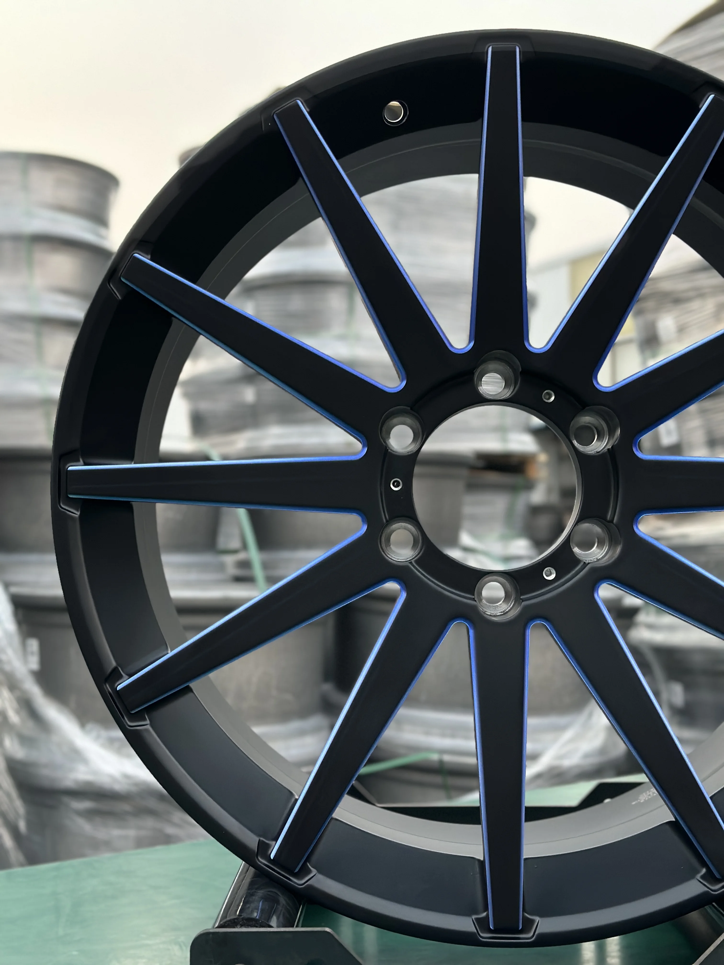 GVICHN one piece matte black with reverse milling forged wheels 16 - 26 inch aluminum alloy rims 5x112 5x114.3 5x120