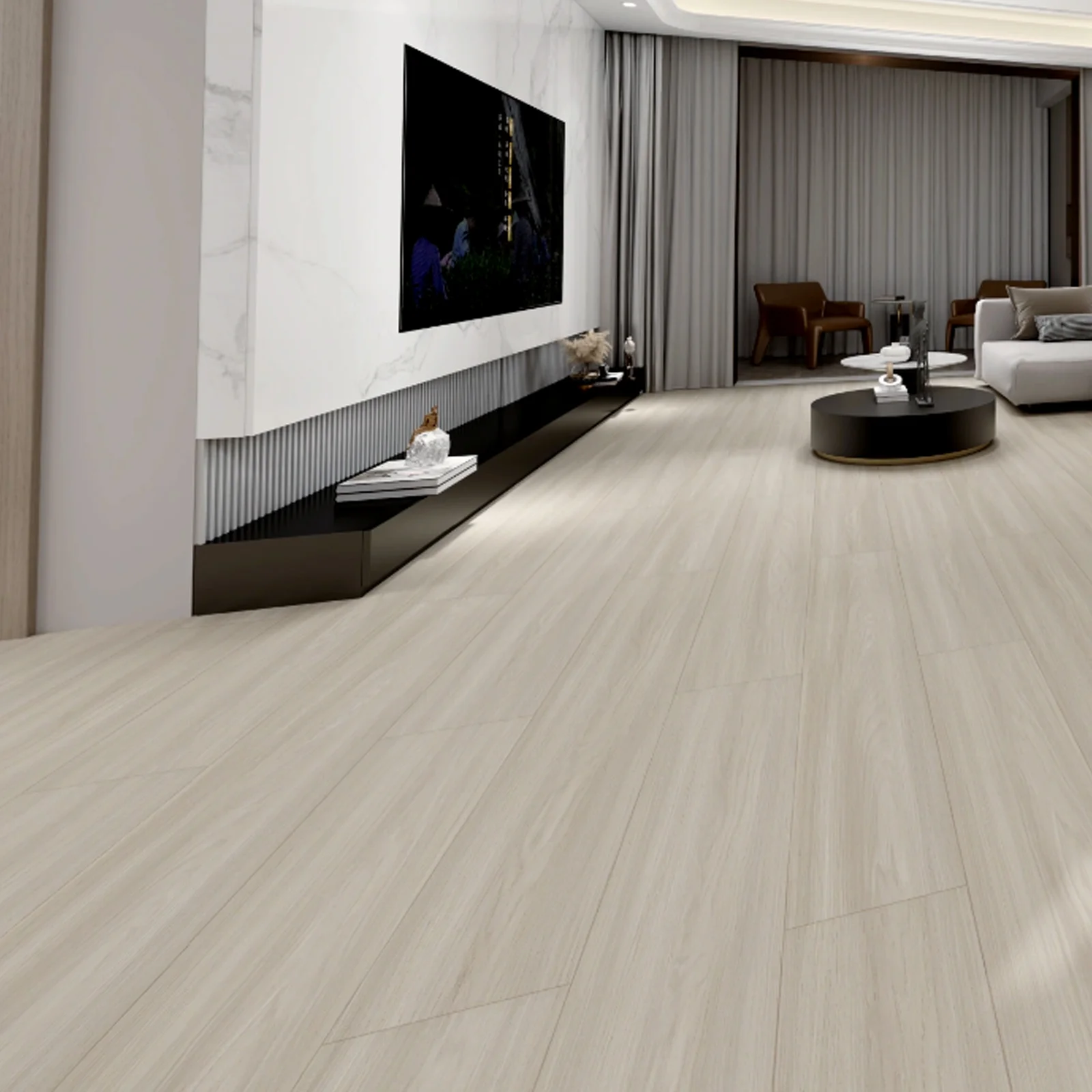 11mm Laminate Flooring Melamine Boardwith High Stability for Home and Office Use