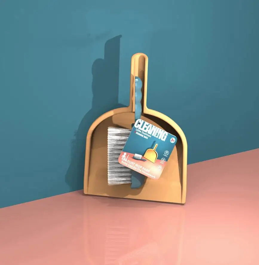 Прямая поставка, маленький помощник для уборки, Детские ролевые игрушки, чистящие принадлежности, розовый игровой набор с ведром для швабры и аксессуарами