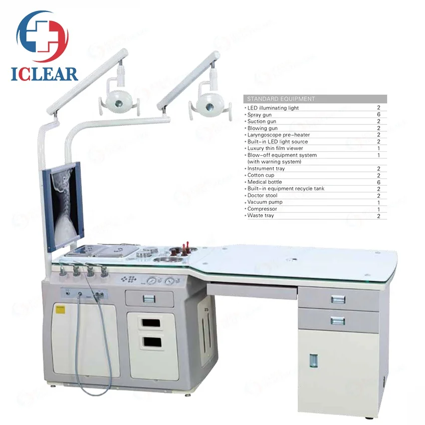 High Quality G80 Medical Double Positions ENT Treatment Unit