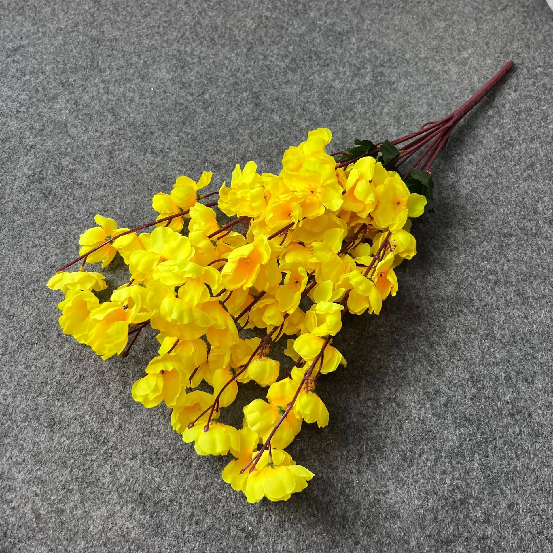 Wholesale Artificial Flowers 7 Forks Peach Flowers Artificial Blossom