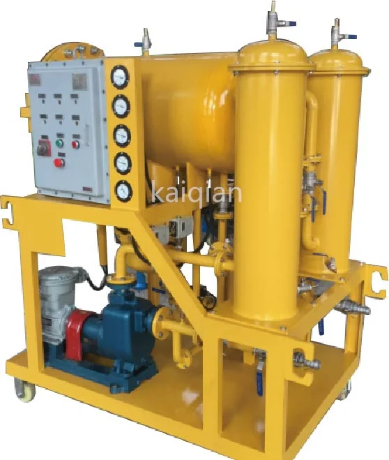 Explosion Proof Diesel Oil Water Separator Hydraulic Oil Filter Machine ...