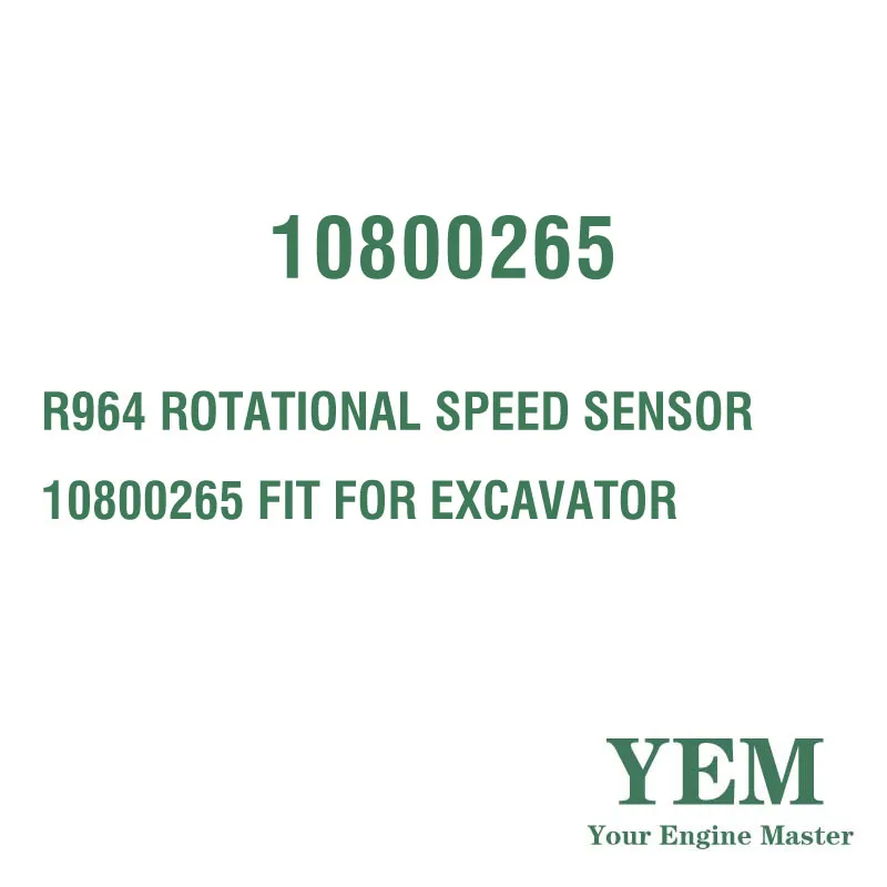 R964 ROTATIONAL SPEED SENSOR 10800265 FIT for LIEBHERR EXCAVATOR ENGINE PARTS