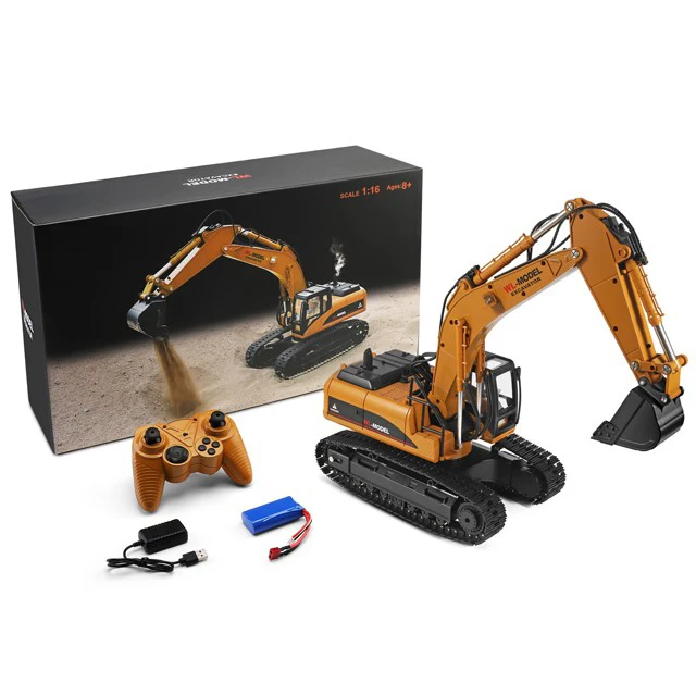 WL 16800 RC Excavator Truck - 1:16 Remote Control Toy for Kids 3+