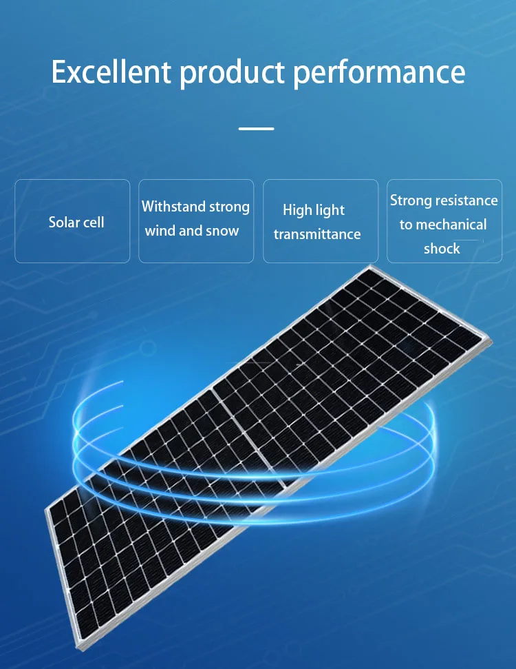 Mono Half Cell Solar PV Panel 440W Anodized Aluminium Alloy Frame 25kg