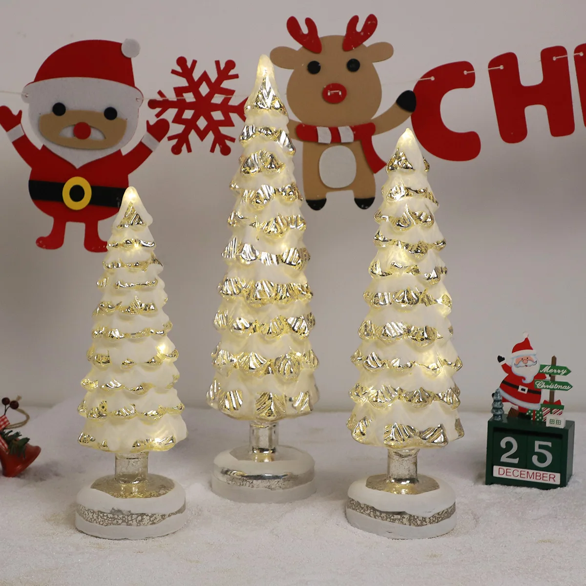 new 2023 products christmas cheap clear christmas glass ornaments luxury christmas tree white