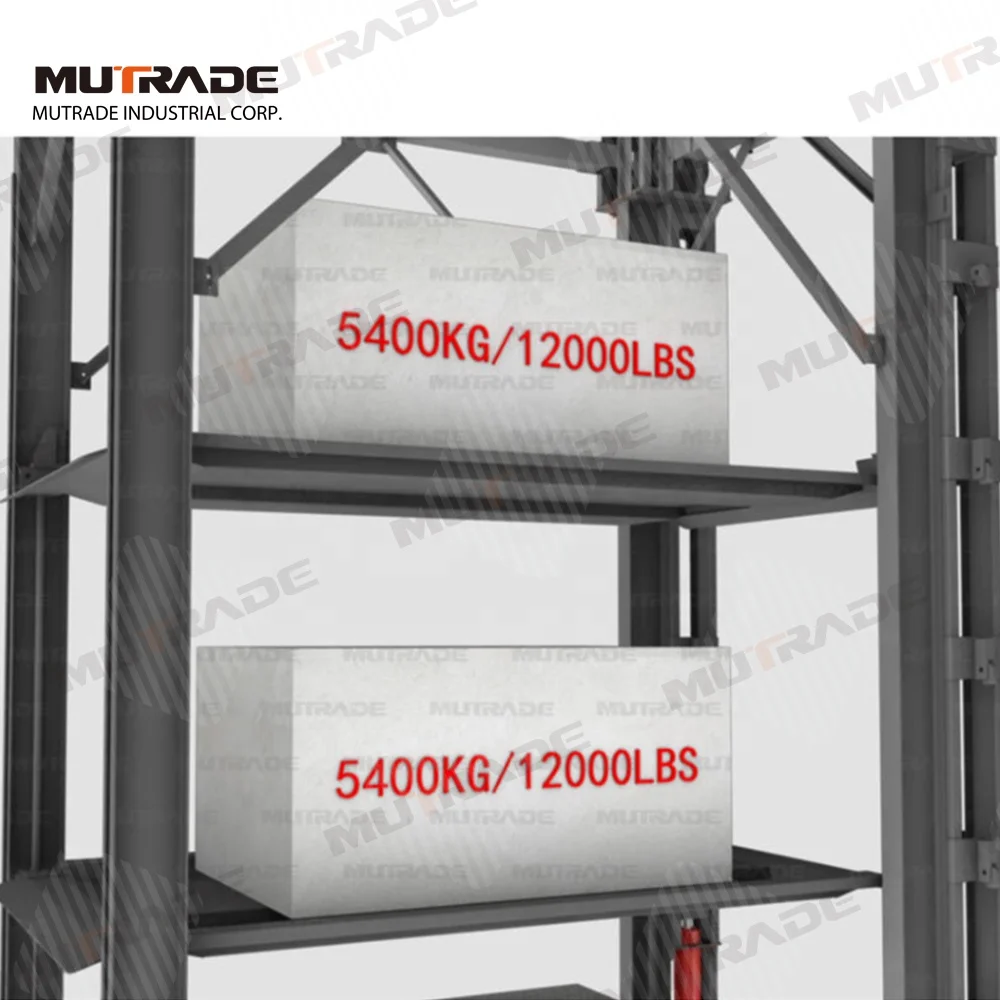 Four Post 4 Levels Quad Car Garage Hydraulic Triple Car Stacker Parking Lift