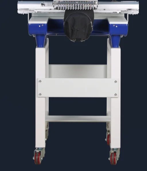 YH  Large Format Multicolor 1 Head 12/15 Needles Embroidery Monogram Machine Computerized Software of Cap Flat T-shirt Functions