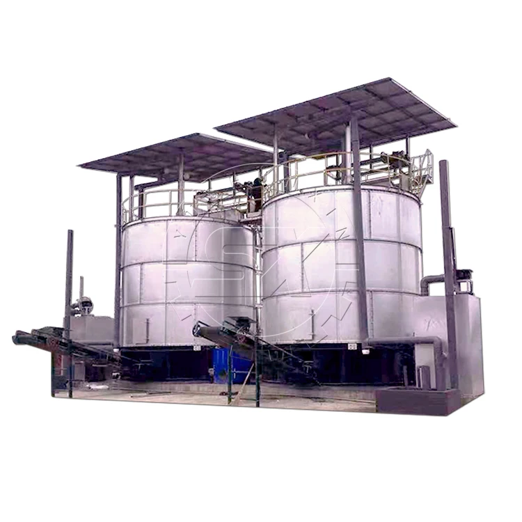 Closed Composter Reactor Composting Machine Manure Fermentation Tank Farm Machine