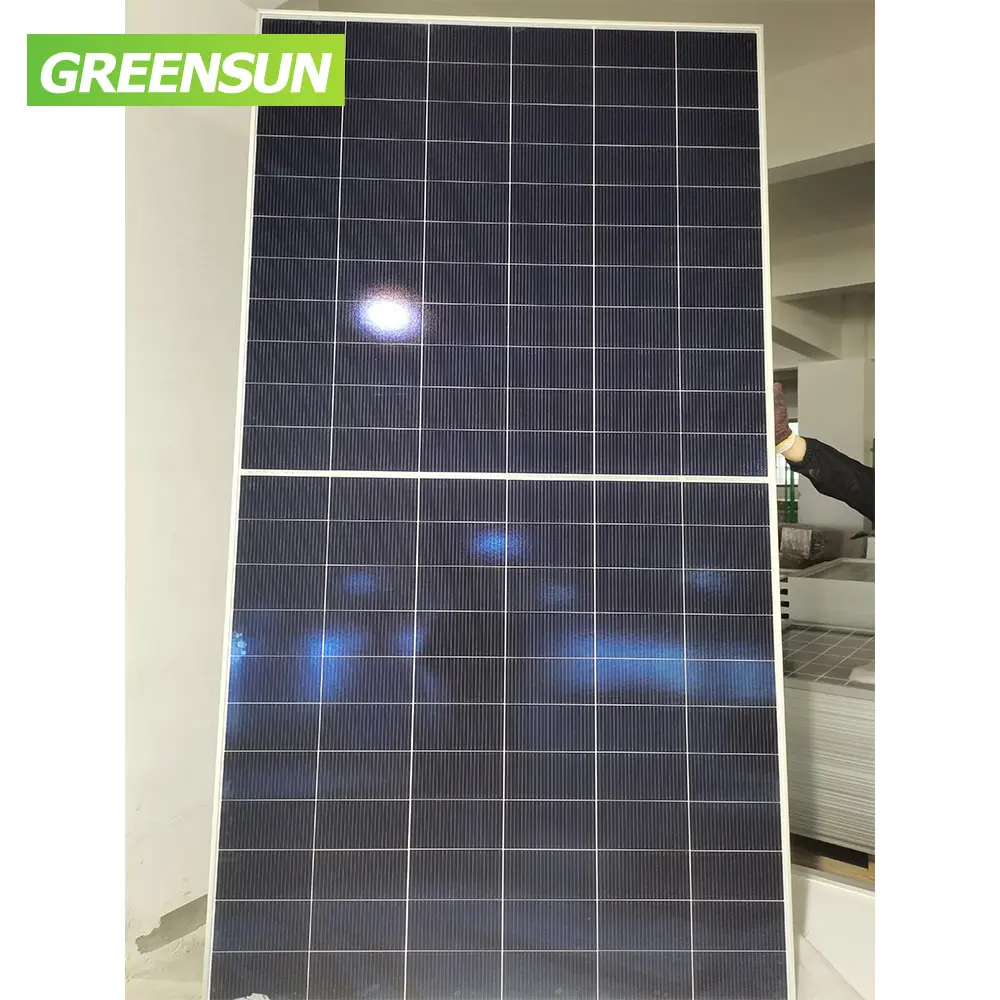 Wholesale Price HJT 700W 710W 720W 730W N Type HJT Bifacial Double Glass Solar Panels