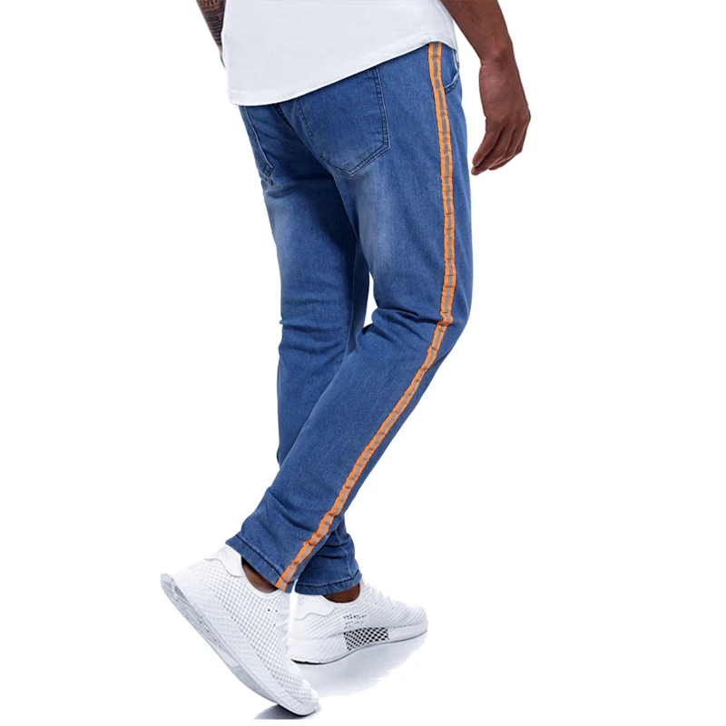 2022 Men Streetwear Ripped Jeans New 
