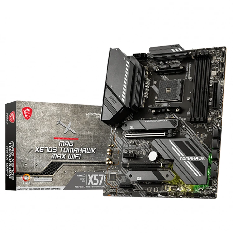 MSI MAG X570S TOMAHAWK MAX WIFI-Motherboard mit AMD Ryzen 5 7