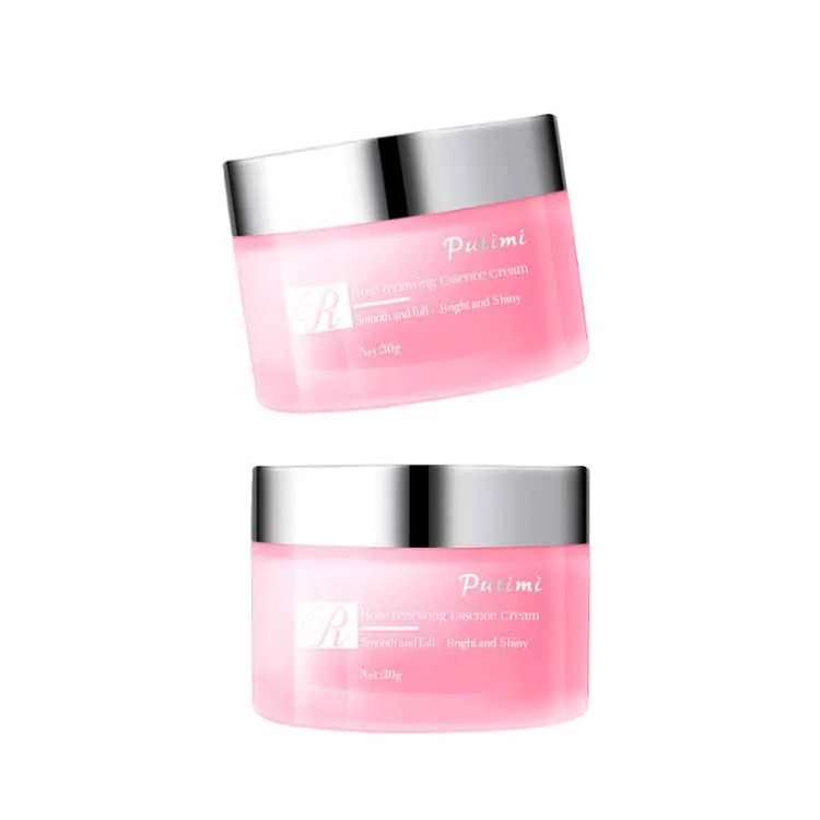 Гелевая Маска PUTIMI для ухода за лицом увлажняющая маска с витамином E розового цвета кристаллами коллагена сна