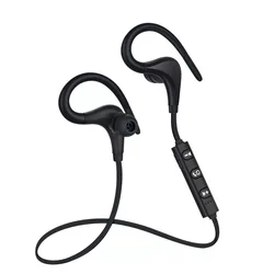 BT-01 Wireless BT 4.2 Earphone Magnetic Wired Ear Hook Design Headset Sweatproof Sport Running Earphones