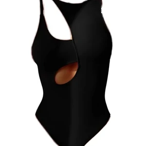 Large Stock Cut Out Spandex/polyester Women One Piece Swimsuit Bikinis and Swimsuit