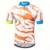 Orange and White