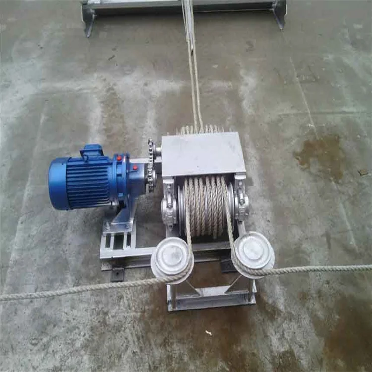 Manure Removal System Animal Pig Sheep Cow Duck Chicken Faces Manure Dung Cleaning Scraper Scraping Machine