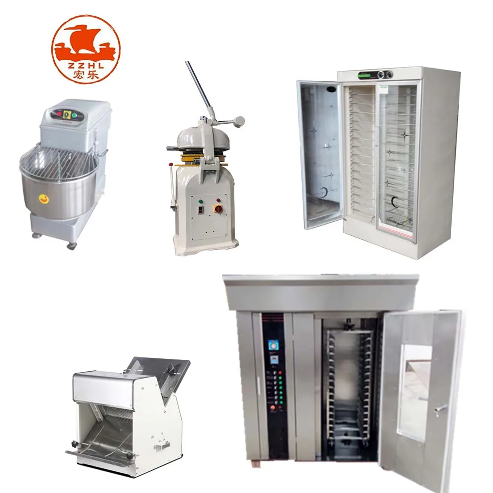 Gesamte Bäckerei-Linie Ofen Mixer Industrielle Brotmachmaschinen Gewerbliche Bäckerei-Backgeräte