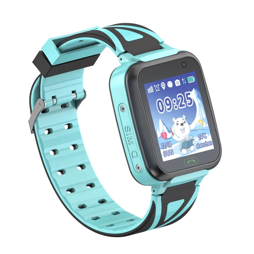 2019 Long Battery Activity Tracking SOS Portable Small Wrist GPS Watch Tracking Device Kids Smart Watch GPS