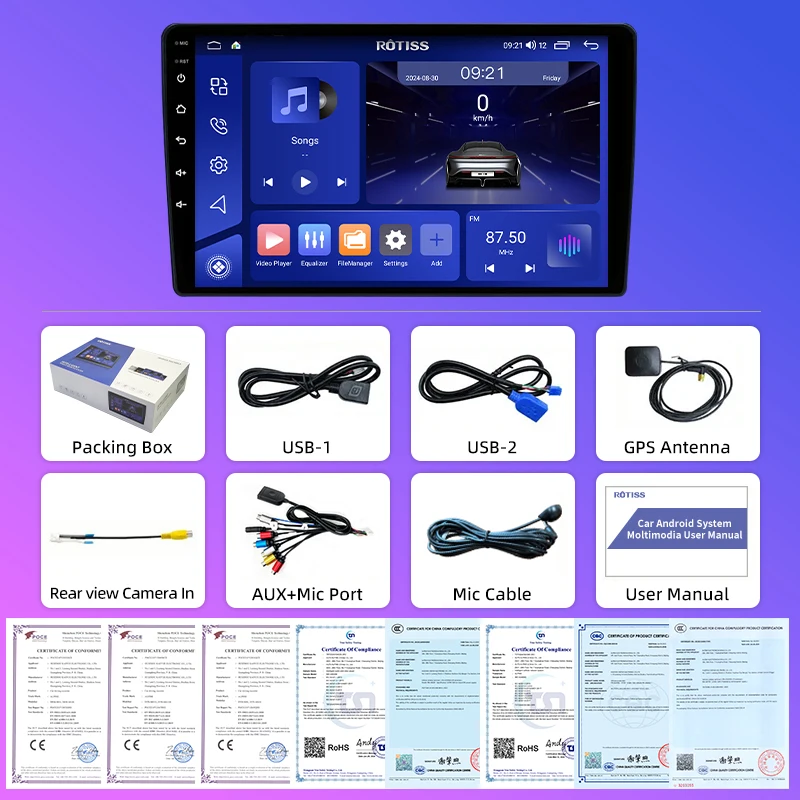 Ai Android Screen 9 Inch Multimedia Car Screen Android Fast Delivery Auto Electronics Radios Auto Touch Screen