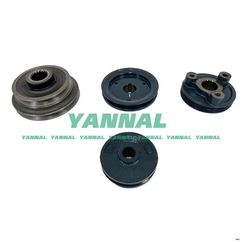 Excellent Quality V2203 V2403 V2607 V3300 Crankshaft Pulley for Kubota Engine Repair Kit
