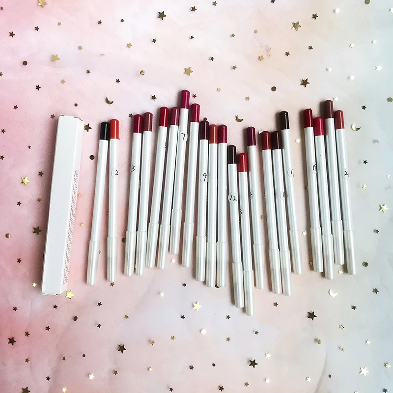 Подводка для губ под заказ, фирменная марка, кремовые губки, поставщик, водостойкая, шоколадно-Кремовая Губная губка, карандаш, веганская губка