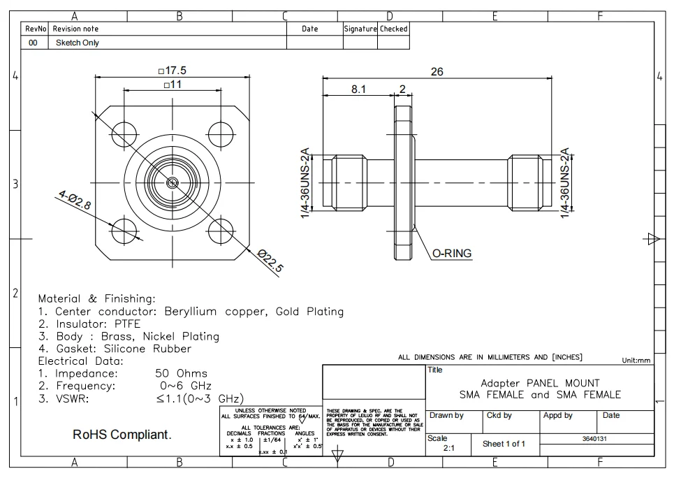 product coaxial adapter plug connector male clamp type coaxial cable connector937-2
