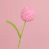 ทิวลิปสีชมพูพีชอ้วนเดี่ยวใหญ่