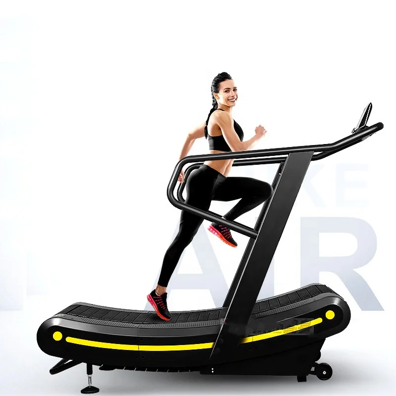 Portable Commercial Curved Manual Treadmill PM FIT 2101