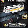 Uzi submachine gun-three shapes with bullets-gift box