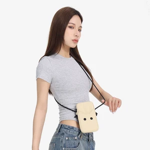 NOXXON Custommobile Phone Bags Durable Solid Color Waterproof Nylon Small Square Sling Bags for Women New Designs