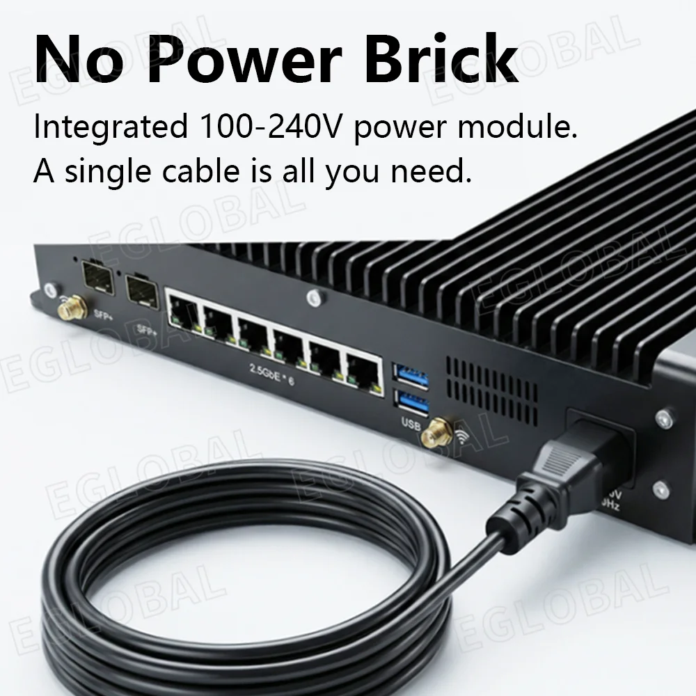 EGLOBAL Fanless Mini PC Firewall Intel Core I3 6*2.5GbE 2*SFP DDR5 4800MHz OPNsense VPN Network(图14) EGLOBAL Fanless Mini PC Firewall Intel Core I3 6*2.5GbE 2*SFP DDR5 4800MHz OPNsense VPN Network(图14)