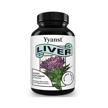 Private Label Milk Thistle Capsules Support Liver Health Support Weight Management Support Gut Wellness Providing Energy