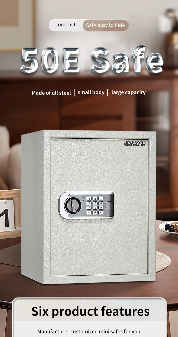 CEQSAFE Classic Hot Sales Small Safe Box Electronic Digital Code Mini Safe Box factory