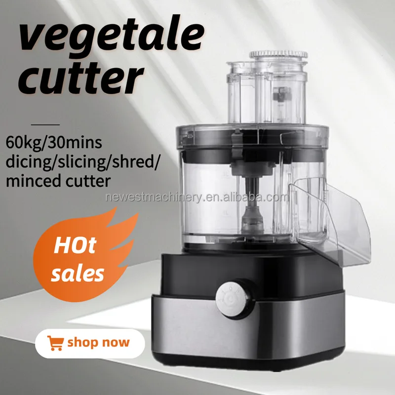 6L Garlic  Meat Mince Machine - Small Vegetable Slicer  Cutter