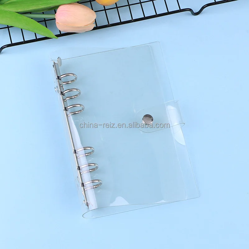 A5 A6 A7 Pvc Budget Binder Transparent Clear Budget Binders A6 Budget ...