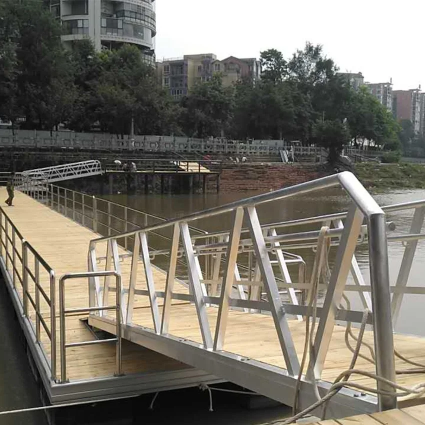 Aluminium Structure Marine Floating Dock Ang Gangway for Sale in Guangzhou