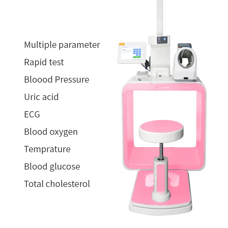 product sonka clinical analytical instruments health checkup kioskself service medical kiosk bmi mete-63