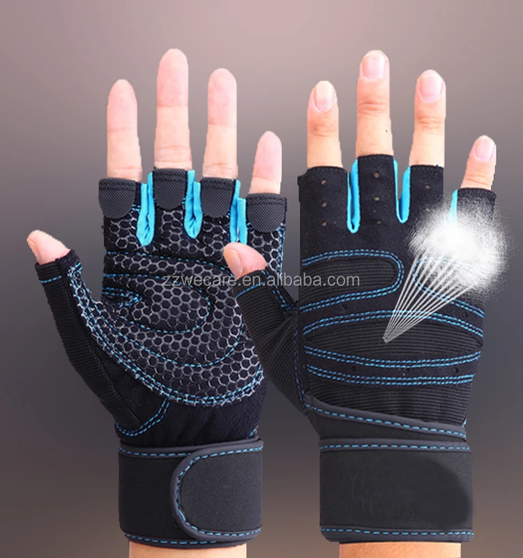 Workout Sports Anti Slip Light Breathable Weight Training Lifting Sports Gym Fitness Gloves