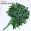 feuilles de bambou vertes