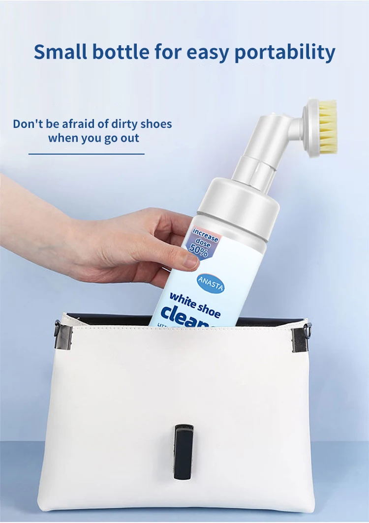 Sneaker Cleaning Kit Foam Cleaning Solution Shoe Dry Cleaner Shoe Spray