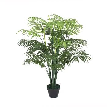 2022 hot sale wholesale artificial indoor decoration artificial palm tree plant