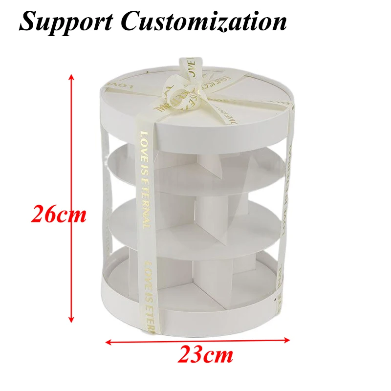 Family Afternoon Tea Cardboard Cake Stand Cake Portable Dessert Multi
