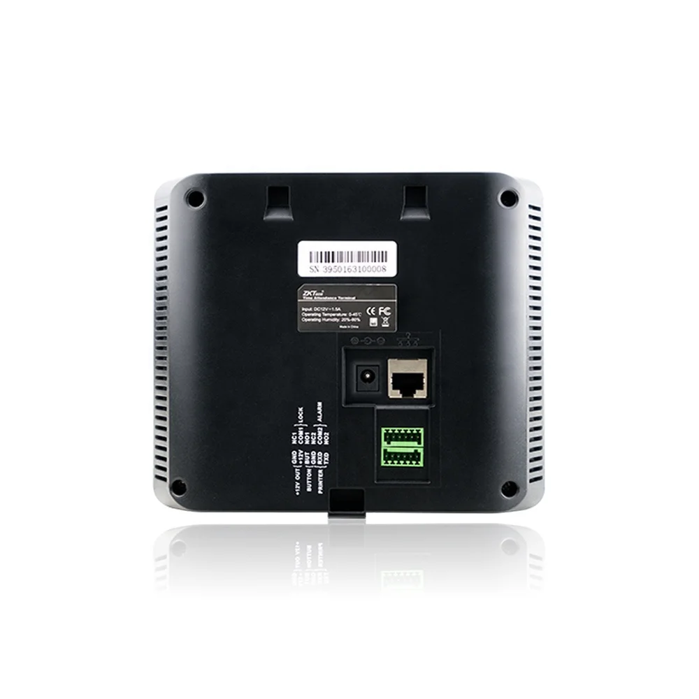 Webserver Cloud Software with Payroll 1500 Users 2000 Fingerprint Face Recognition Verification Time Attendance Device