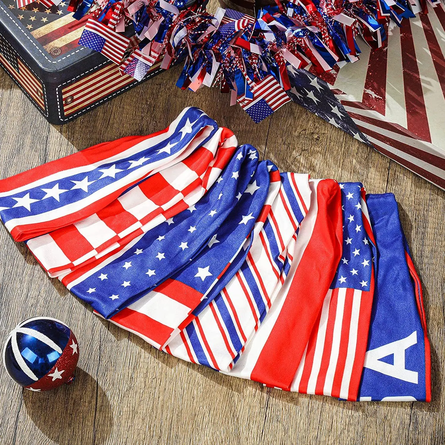 American Flag Headbands - Men's Sports & Fashion Hair Bands