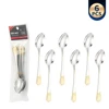 Tea Spoon 6Pcs Gold Color
