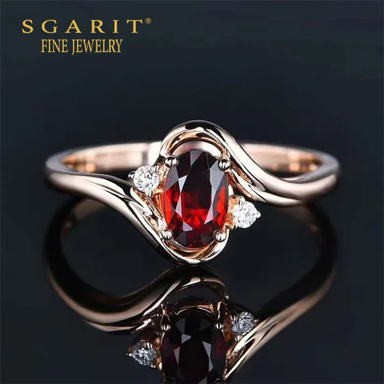 Sgarit Hot Sale Classic Engagement Ring 0 65ct Natural Pigeon Blood Red Ruby Ring 18k Gold Jewelry Women Buy Ruby Ring Ladys Wedding Rings Jewelry 18k Gold Ring Product On Alibaba Com