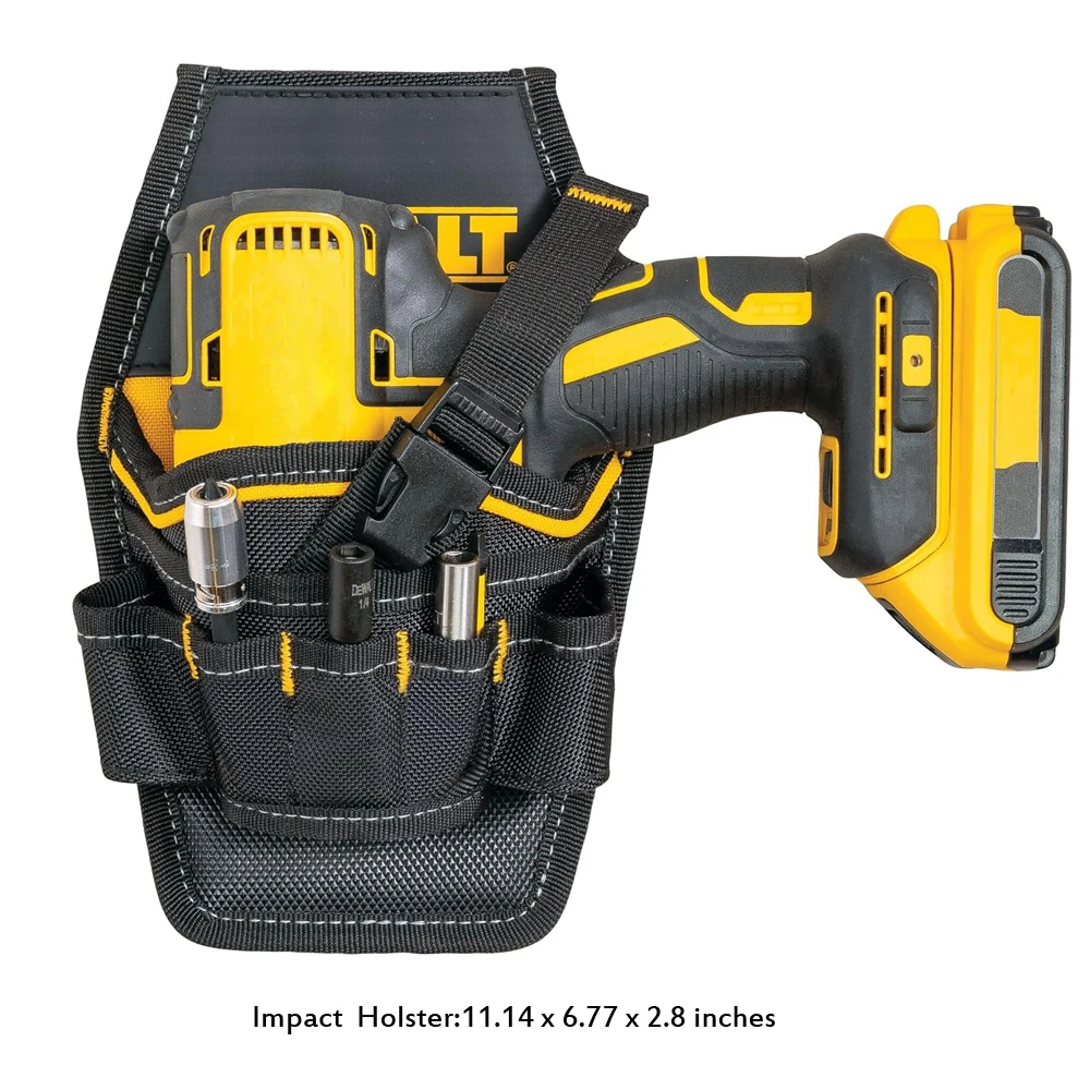 ISO9001 Factory Durable Tool Belt Premium Carpenter Electrician PU Waist Tool Bag