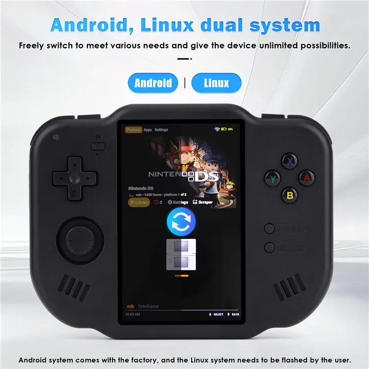 AMPOWN MAGICX MINI ZERO 40 Handheld Game Console - Android-Based
